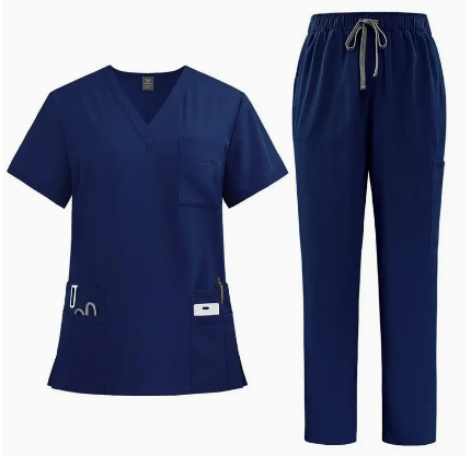 Women Medical Work Uniform Set (Short Sleeve)